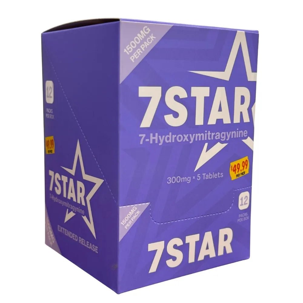 7 STAR Purple 300 Mg 7 - Hydroxymitragynine Tablet - 7 Star 7 - hydroxymitragynine