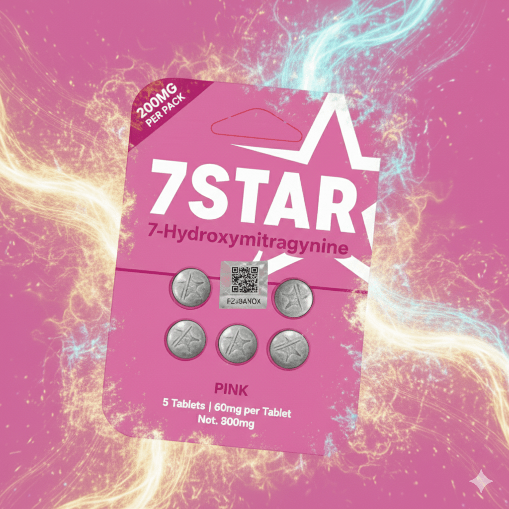 7 STAR 60Mg Colors 7-Hydroxymitragynine - 7 Star 7-hydroxymitragynine