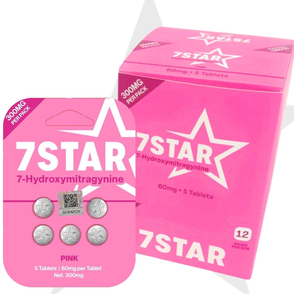 7 Star Pink 60mg 7 - Hydroxymitragynine - 7 Star 7 - hydroxymitragynine
