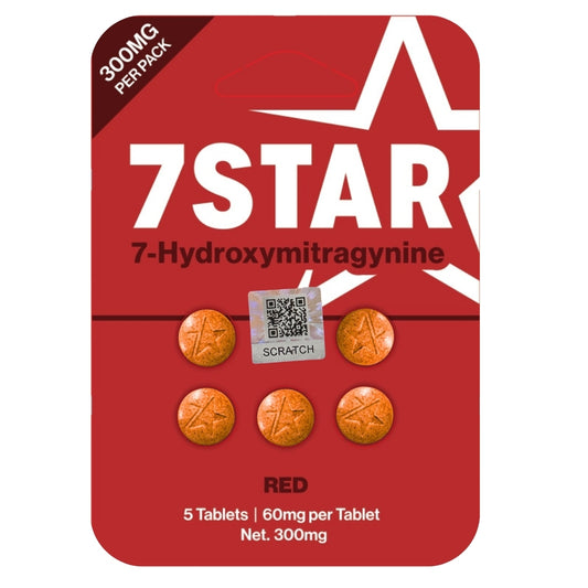 7 Star Red 60mg 7-Hydroxymitragynine