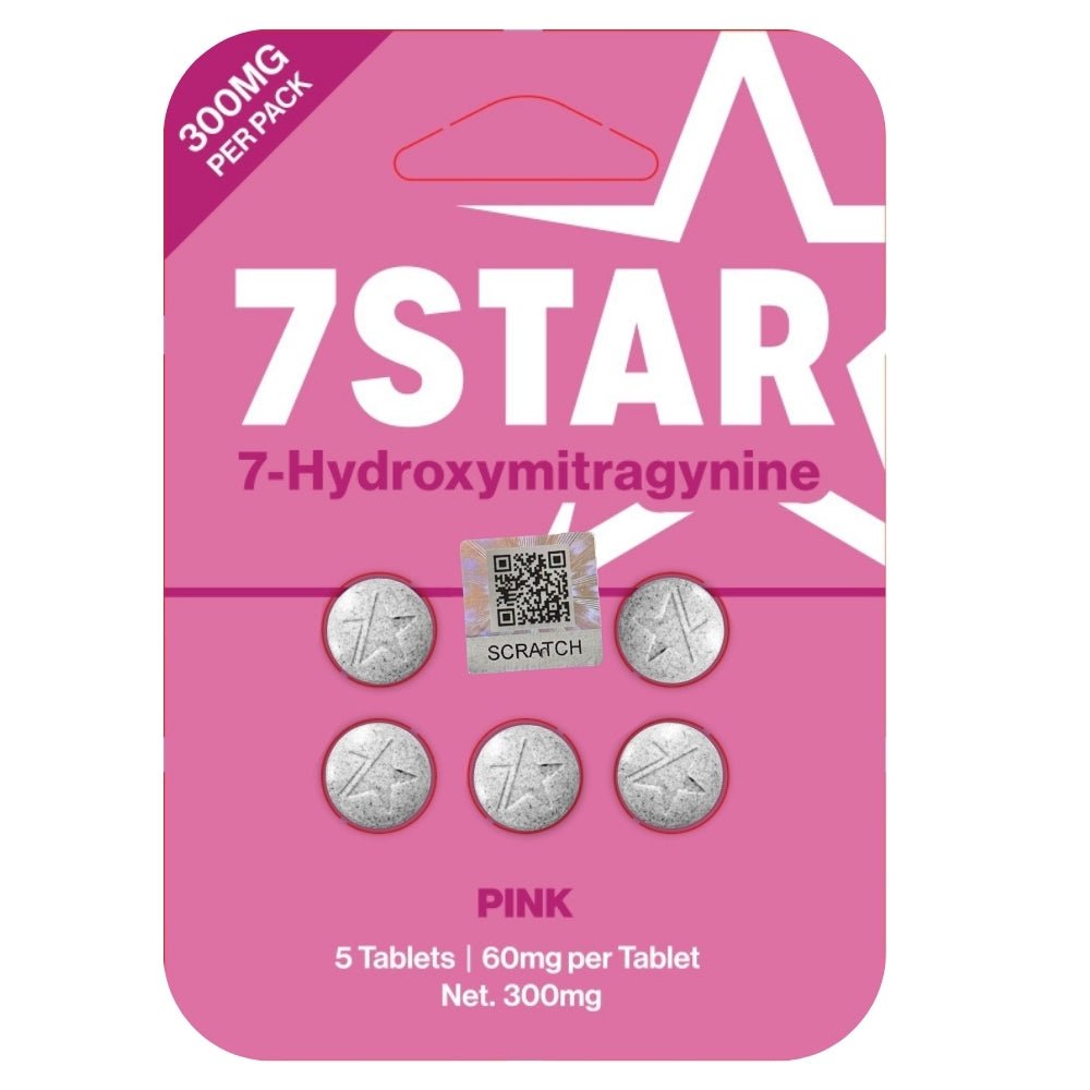 7 Star Pink 60mg 7 - Hydroxymitragynine - 7 Star 7 - hydroxymitragynine