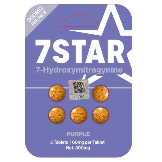 7 Star Purple 60mg 7 - Hydroxymitragynine - 7 Star 7 - hydroxymitragynine