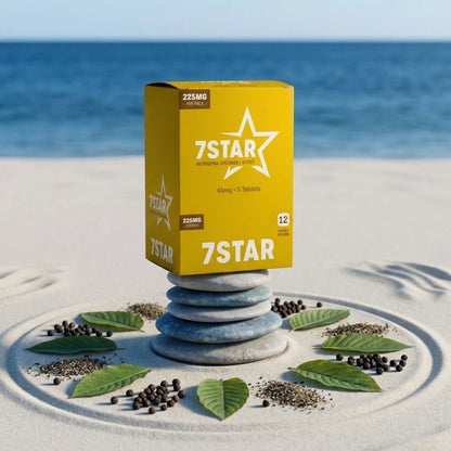 7 STAR Kratom ( Mitragyna Speciosa ) + Boost Extract 5 Count Pack - 7 Star 7 - hydroxymitragynine