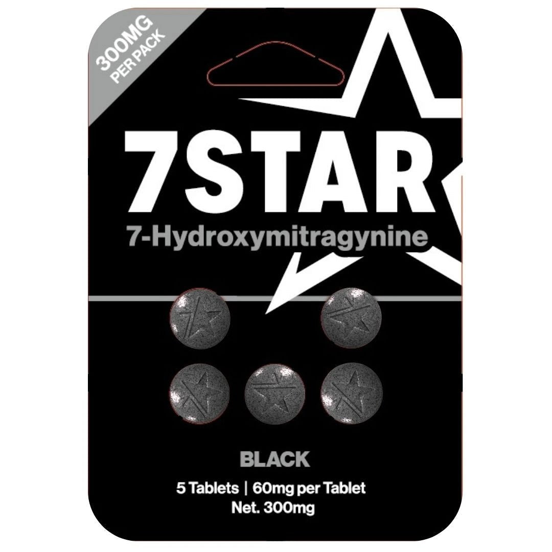 7 Star Black 60mg 7 - Hydroxymitragynine Tablet - 7 Star 7 - hydroxymitragynine