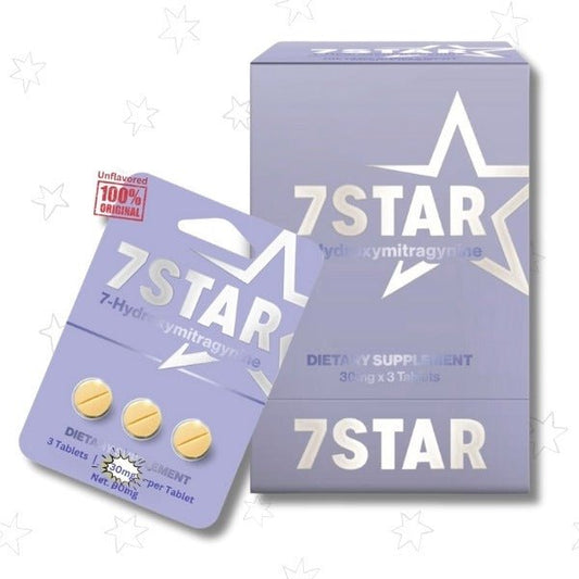7 Star 7 - Hydroxymitragynine 30mg 3 Count Tablets - 7 Star 7 - hydroxymitragynine