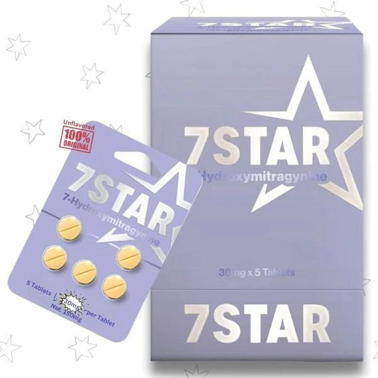 7 Star 7 - Hydroxymitragynine 30mg 5 Count Tablets - 7 Star 7 - hydroxymitragynine