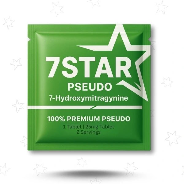 7 Star PSEUDO 7 - Hydroxymitragynine 25mg 3 Count Tablets - 7 Star 7 - hydroxymitragynine
