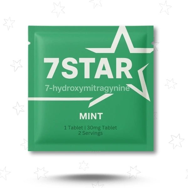 7 Star Mint 7 - Hydroxymitragynine 30mg 5 Count Tablets - 7 Star 7 - hydroxymitragynine