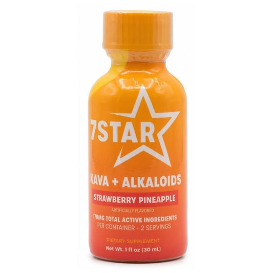 7 STAR Kava Kava Extract Shot - 12 Bottle Display Box - 7 Star 7 - hydroxymitragynine