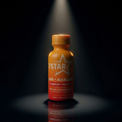 7 STAR Kava Kava Extract Shot - 12 Bottle Display Box - 7 Star 7 - hydroxymitragynine