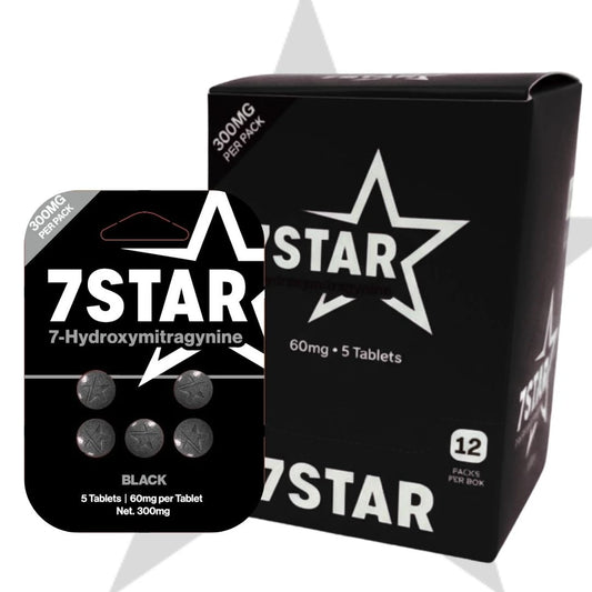 7 Star Black 60mg 7 - Hydroxymitragynine Tablet - 7 Star 7 - hydroxymitragynine