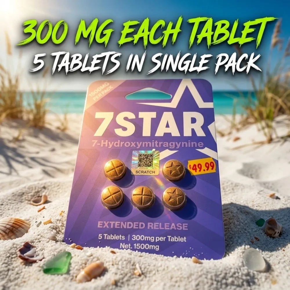 7 STAR Purple 300 Mg 7 - Hydroxymitragynine Tablet - 7 Star 7 - hydroxymitragynine