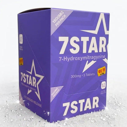 7 STAR Purple 300 Mg 7 - Hydroxymitragynine Tablet - 7 Star 7 - hydroxymitragynine