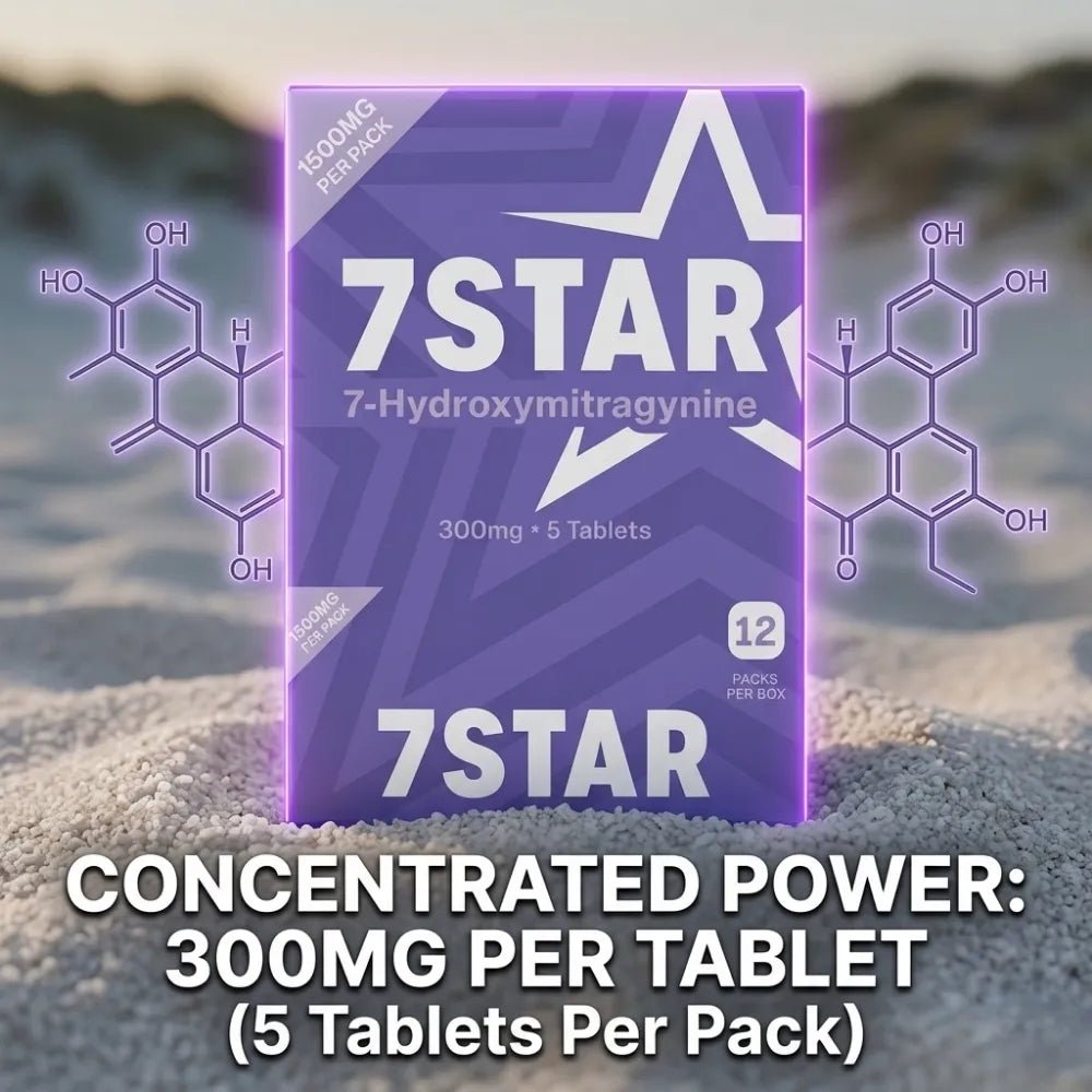 7 STAR Purple 300 Mg 7 - Hydroxymitragynine Tablet - 7 Star 7 - hydroxymitragynine