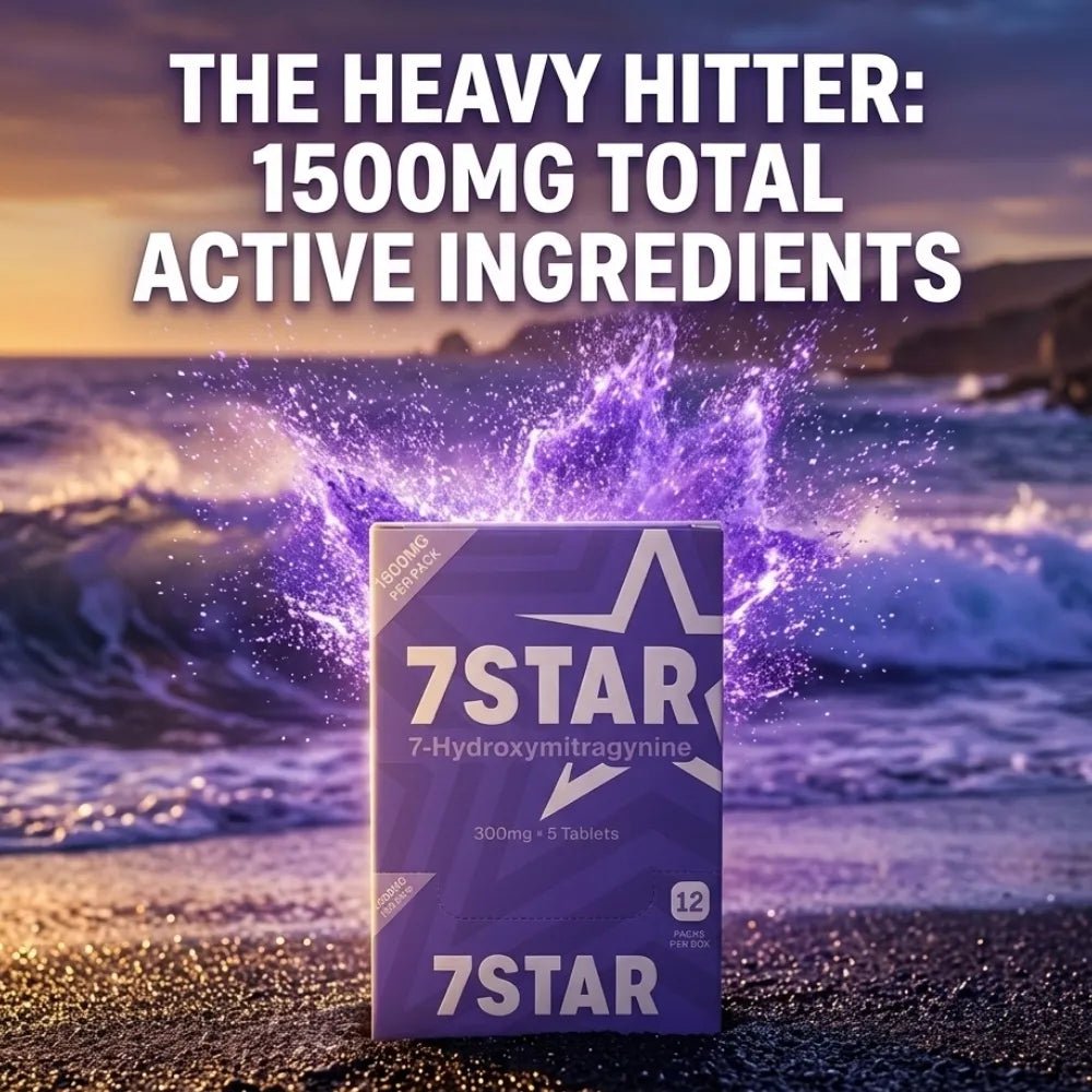 7 STAR Purple 300 Mg 7 - Hydroxymitragynine Tablet - 7 Star 7 - hydroxymitragynine