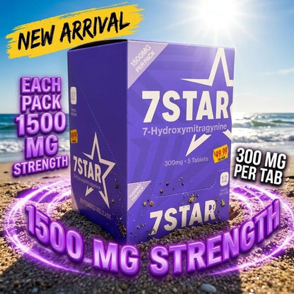 7 STAR Purple 300 Mg 7 - Hydroxymitragynine Tablet - 7 Star 7 - hydroxymitragynine