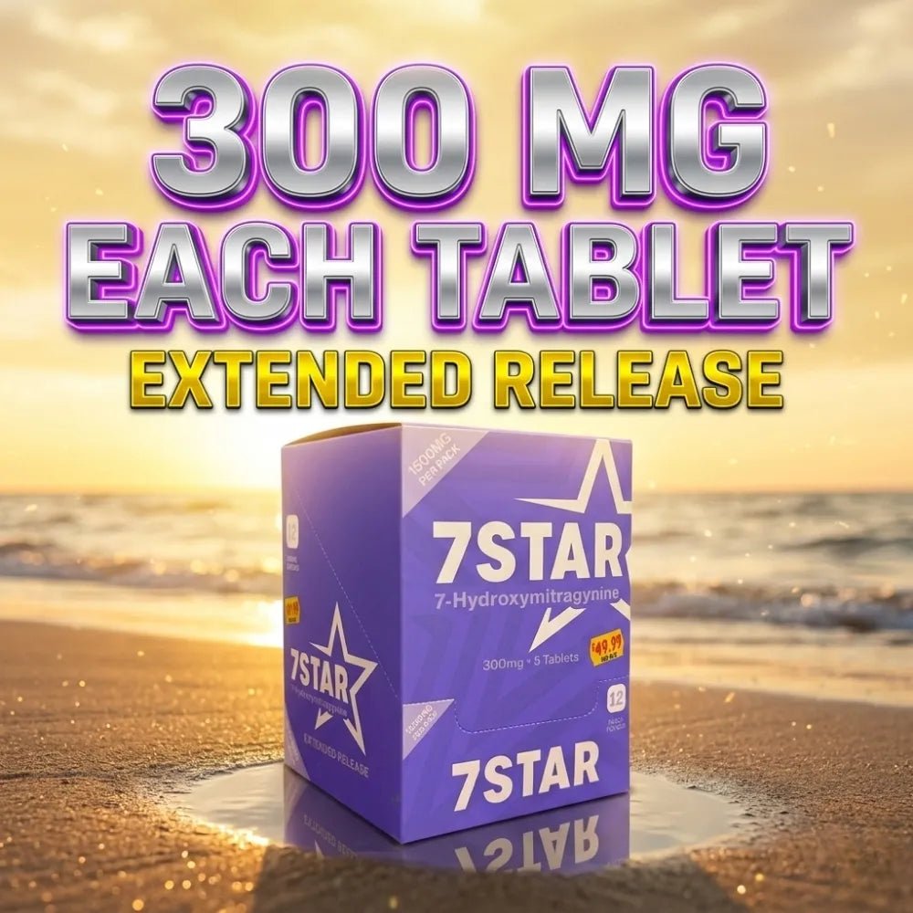 7 STAR Purple 300 Mg 7 - Hydroxymitragynine Tablet - 7 Star 7 - hydroxymitragynine
