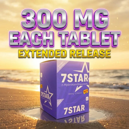 7 STAR Purple 300 Mg 7 - Hydroxymitragynine Tablet - 7 Star 7 - hydroxymitragynine
