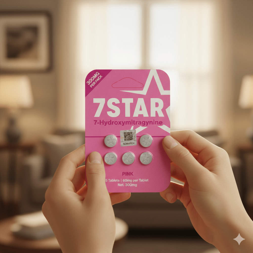 7 Star Pink 60mg 7 - Hydroxymitragynine - 7 Star 7 - hydroxymitragynine