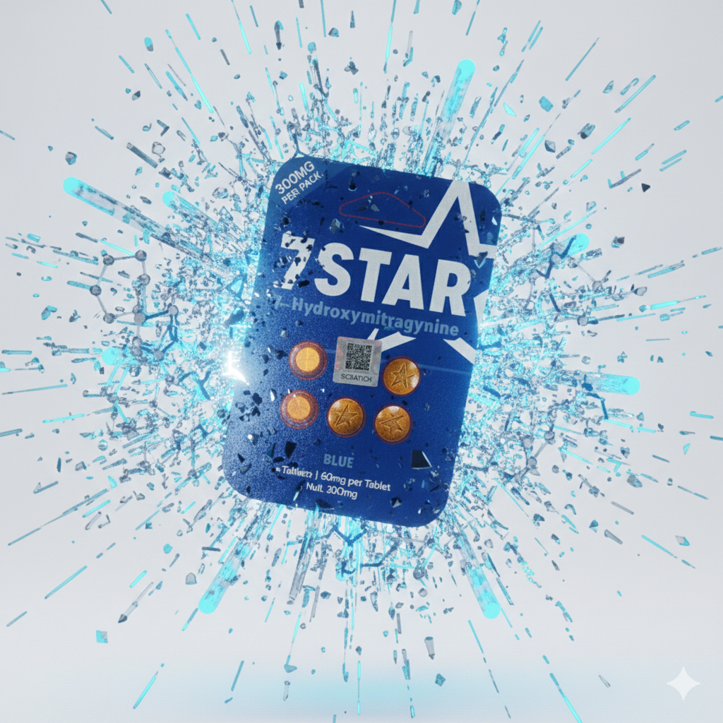 7 Star Blue 60mg 7-Hydroxymitragynine