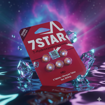 7 Star Red 60mg 7-Hydroxymitragynine