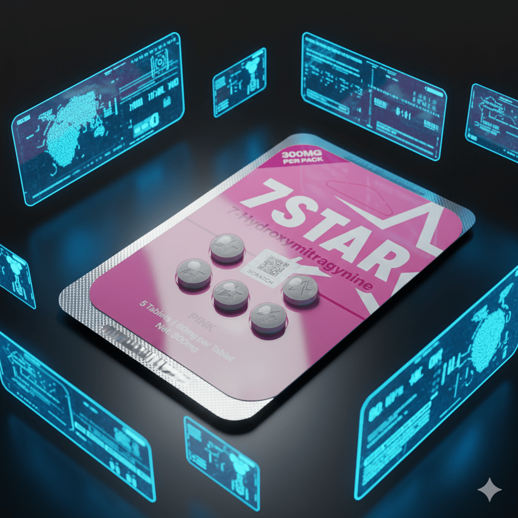 7 Star Pink 60mg 7 - Hydroxymitragynine - 7 Star 7 - hydroxymitragynine