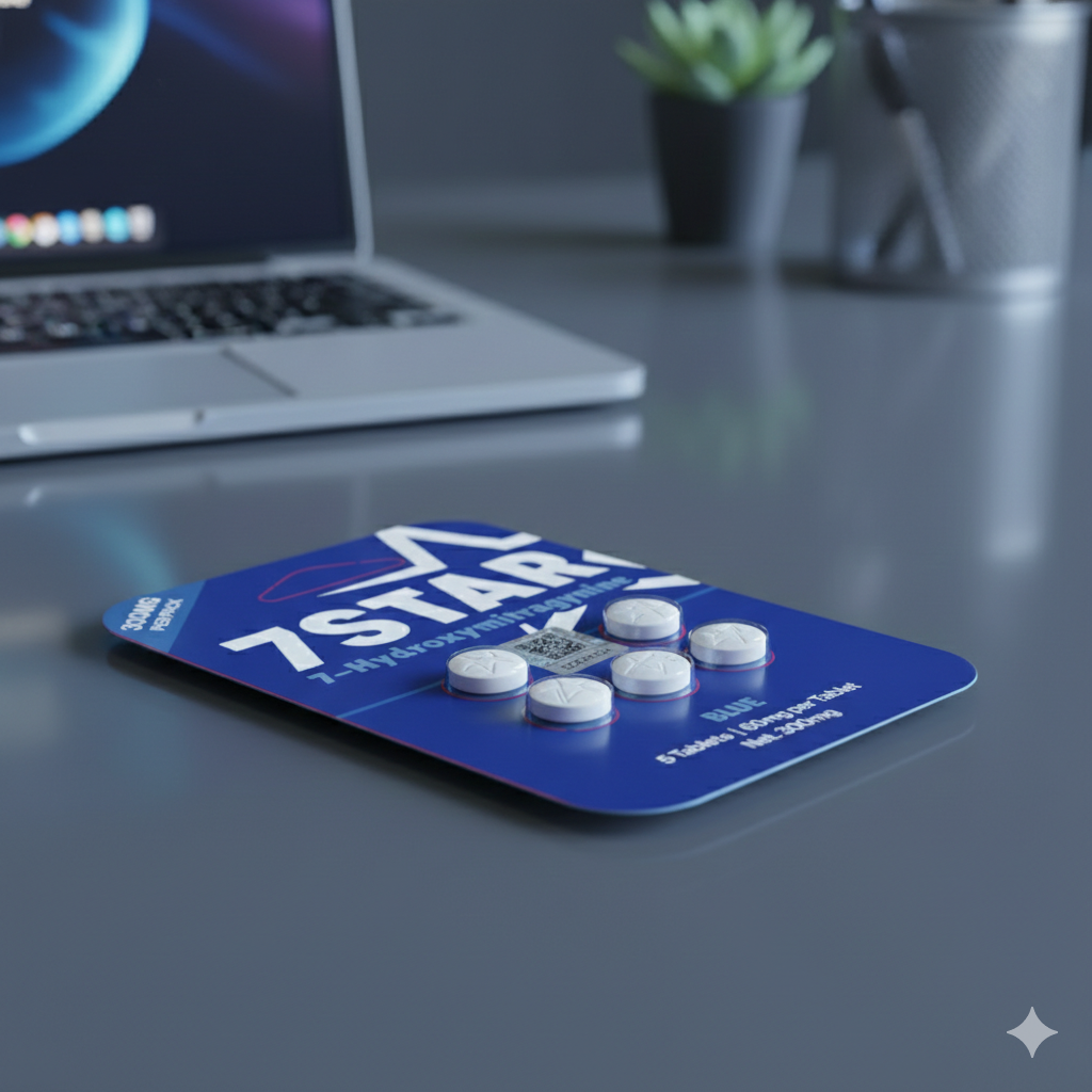 7 Star Blue 60mg 7-Hydroxymitragynine