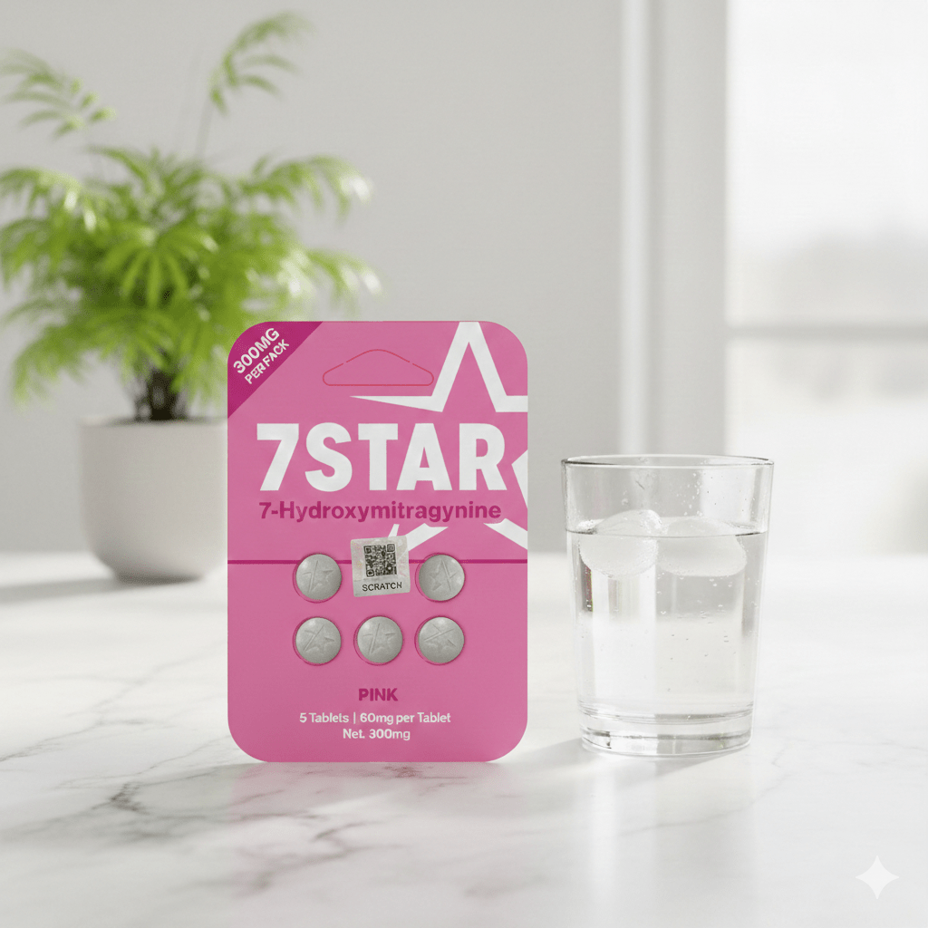 7 Star Pink 60mg 7 - Hydroxymitragynine - 7 Star 7 - hydroxymitragynine