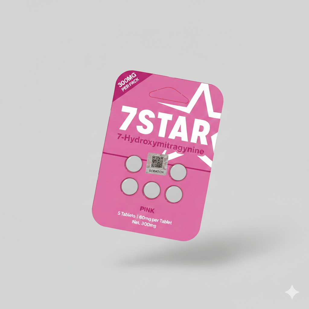 7 Star Pink 60mg 7 - Hydroxymitragynine - 7 Star 7 - hydroxymitragynine