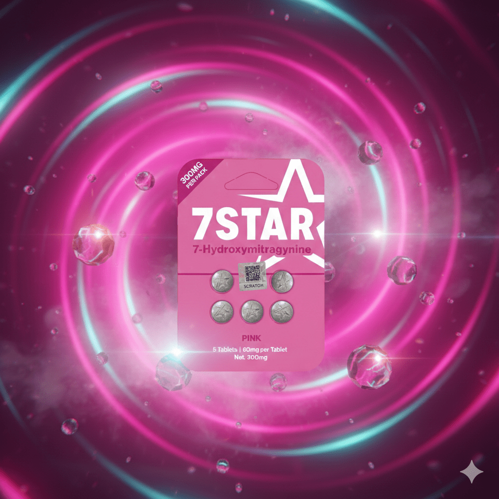 7 Star Pink 60mg 7 - Hydroxymitragynine - 7 Star 7 - hydroxymitragynine