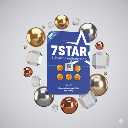 7 Star Blue 60mg 7-Hydroxymitragynine