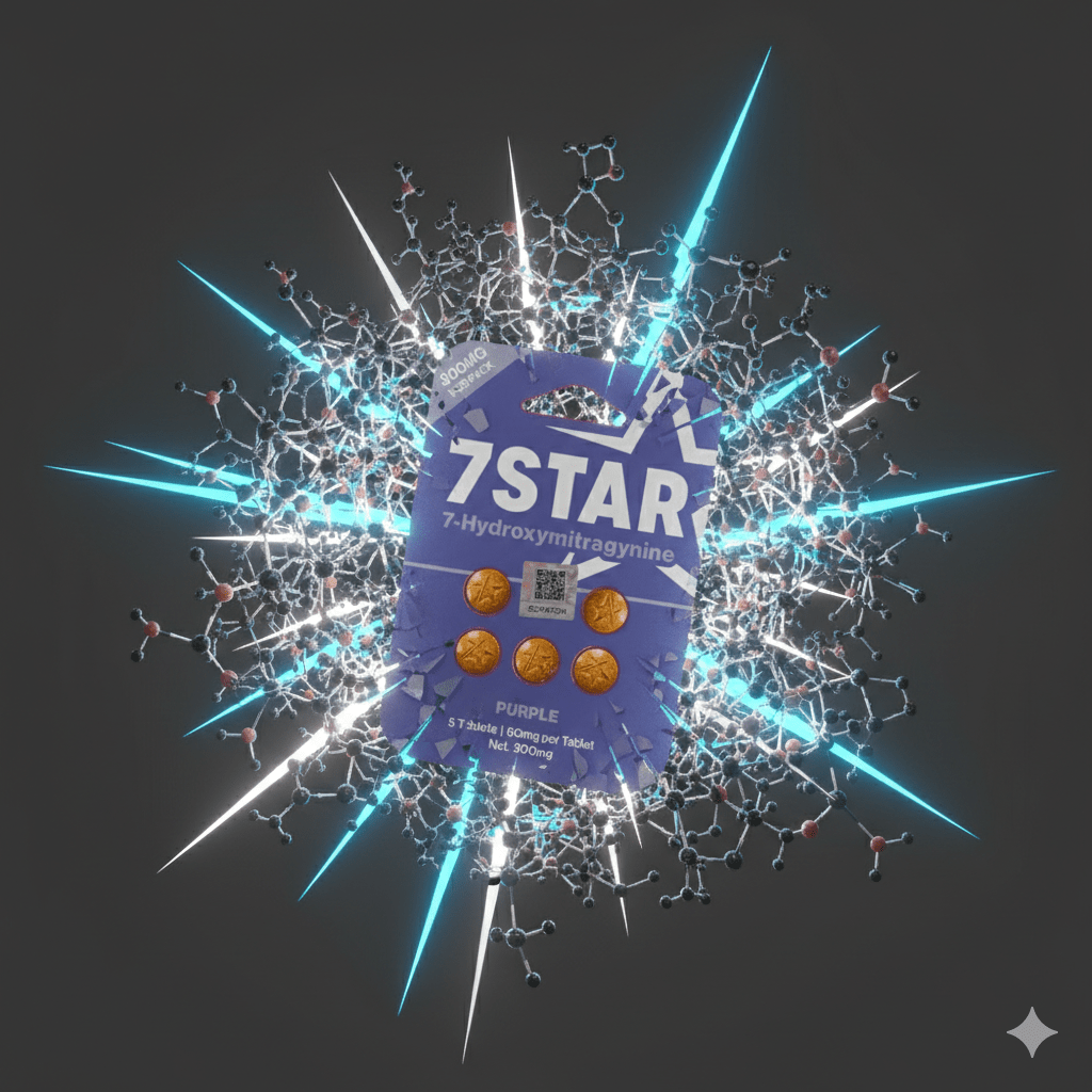 7 Star Purple 60mg 7 - Hydroxymitragynine - 7 Star 7 - hydroxymitragynine
