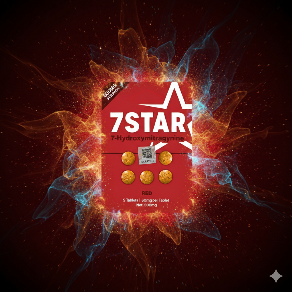 7 Star Red 60mg 7-Hydroxymitragynine