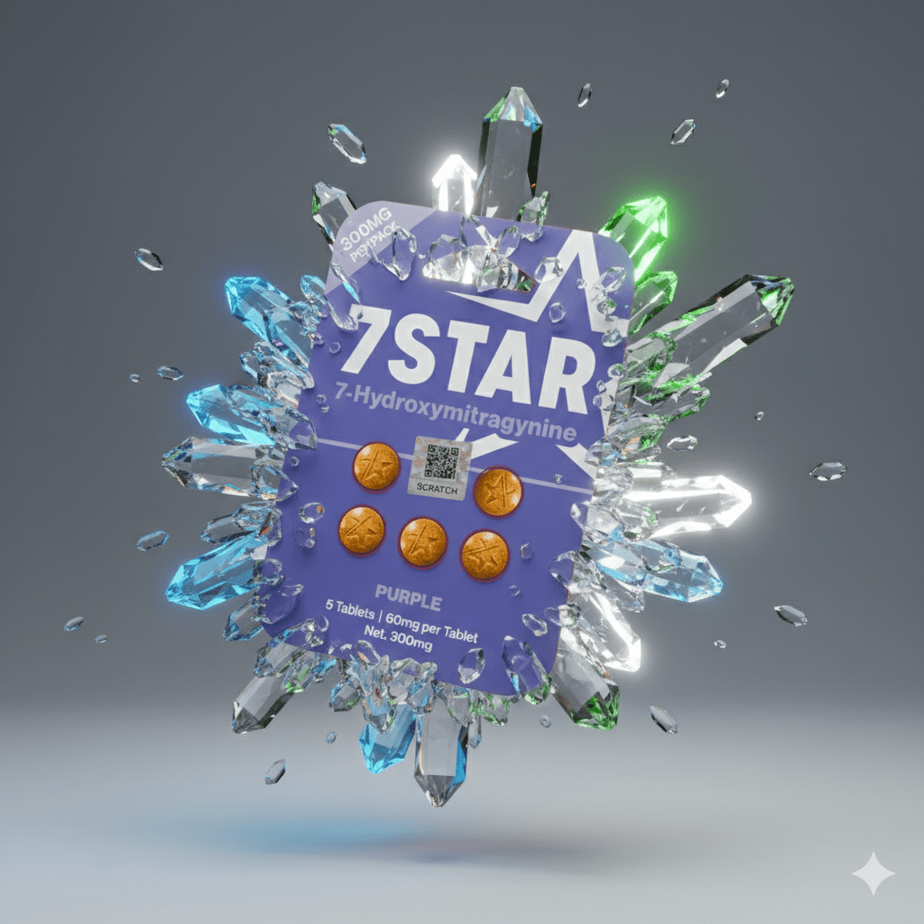 7 Star Purple 60mg 7 - Hydroxymitragynine - 7 Star 7 - hydroxymitragynine